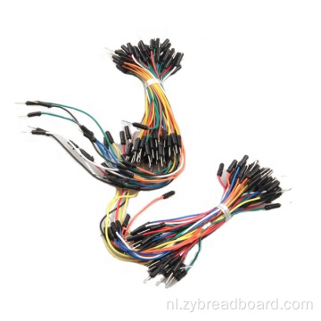 Voeding mannelijke verbindingsdraad breadboard jumper draad